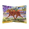 thumbnail image 1 of Chesapeake Bay Retriever Decorative Canvas Fabric Pillow, 1 of 3