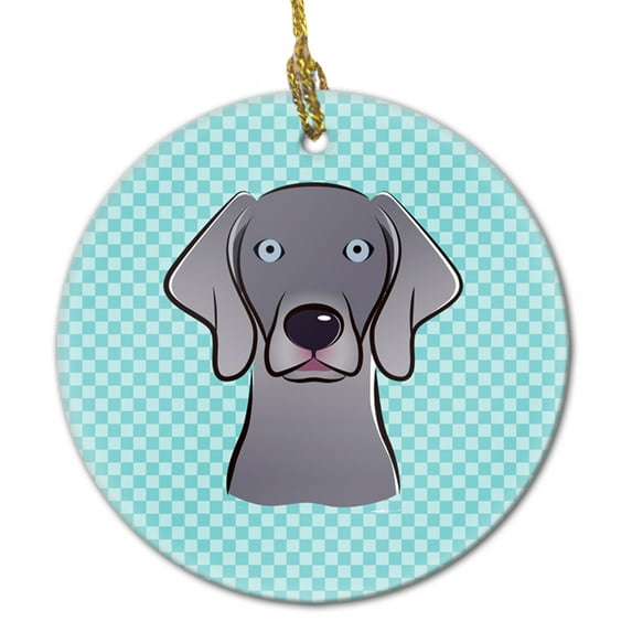 Dog Portrait on Ceramic Ornament