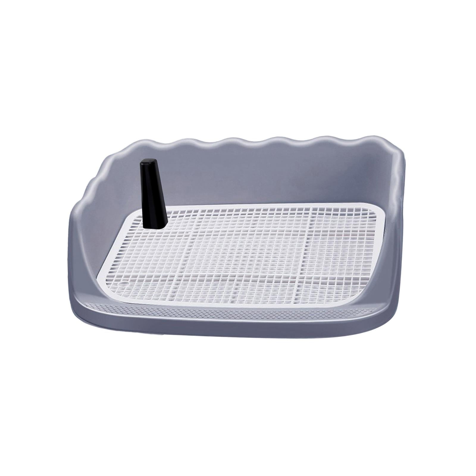 Dog Potty Tray Pet Training with Protection Wall Every Side Puppy Potty
