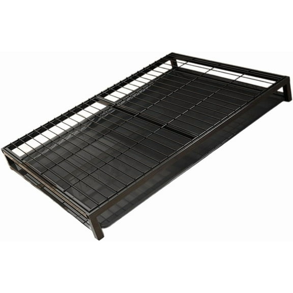 Dog Potty Tray Versatile Puppy Potty Pan Pee Mesh Training Tray Reusable Sturdy Dog Training Toilet Pee Pad Holder, L