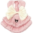 thumbnail image 1 of Dog Princess Dresses for Small Dogs Cat Bow Dress with Ring Dog Girl Clothes Cute Puppy Tutu Skirt Doggy Summer Costume Pet Outfits for Shih Tzu Yorkie Chihuahua Clothe (Pink, Small(3.3.-5.5lb)), 1 of 6