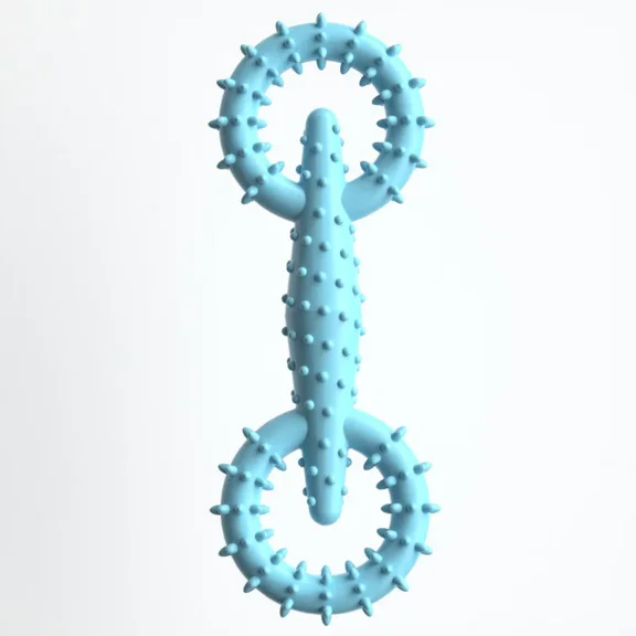 Dog Pull Ring Puppy Chewing Toy Indestructible Pet Pull Ring Toys Interactive Puppy Chew Toy For Boredom Relief Teeth Cleaning