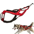 thumbnail image 1 of Dog Pulling Harness, Professional Dog Sledding Harness - Heavy Duty X-Back Design for Mushing, Bikejoring, Skijoring, for Huskies & Large Breed Dogs in Canicross & Weight Pulling Sports, 1 of 7