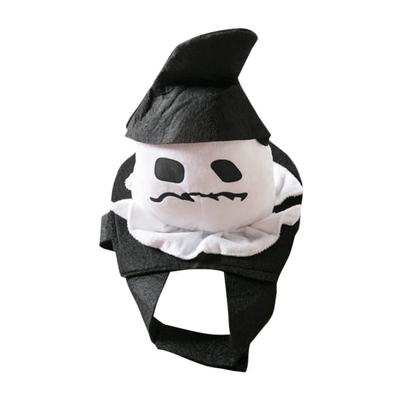 Dog Pumpkin/Ghost Costume Halloween Pet Clothes Pumpkin/Ghost Outfit for Small Dogs Holiday Pet Supplies(M,Yellow)