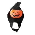 thumbnail image 1 of Dog Pumpkin/Ghost Costume Halloween Pet Clothes Pumpkin/Ghost Outfit for Small Dogs Holiday Pet Supplies(XL,Black), 1 of 7