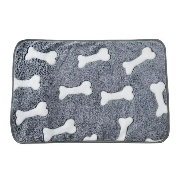 Dog Puppy Cat Pet Blankets fleece throw blanket, Bone Pattern, 80cmx100cm (30" x 36")