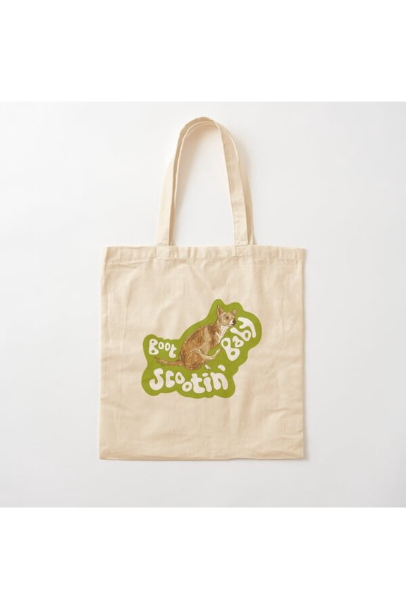 Boot Scootin' Baby Cotton Tote Bag Canvas Tote Bag, Family Gift For Mother, Her