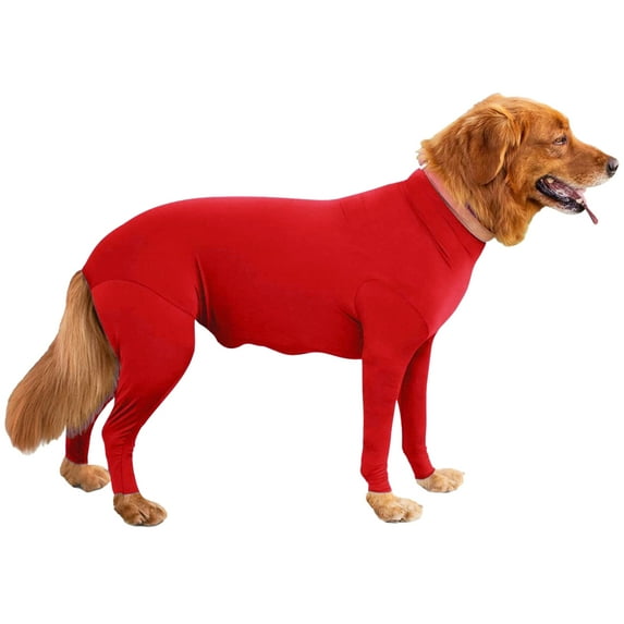 Dog Puppy Pajama, Fashion Casual Elastic Soft Skin-friendly Cozy Winter Warm Sleepwear SportswearJumpsuit Pet Clothes Costume for Small Medium Large Dog Daily Wear