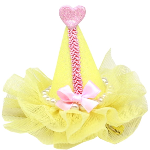 Dog, Puppy Pet Clip On Grooming Accessory, "Pretty Party Hat"