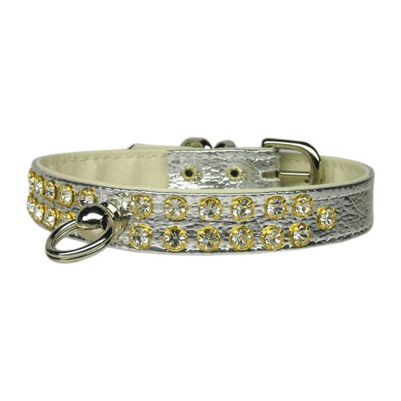 Black Bone Widget Genuine Leather Dog Collar Size 16 Baby Blue