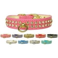 thumbnail image 1 of Dog, Puppy Pet Collar, "#72 Clear Crystal Jewelry Set", 1 of 11