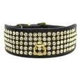 thumbnail image 1 of Dog, Puppy  Pet Collar, "Five Row Clear Crystal", 1 of 10