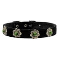 thumbnail image 1 of Dog, Puppy  Pet Collar, "Pasadena Crystal Flower", 1 of 11