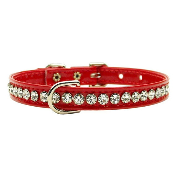 Dog, Puppy Pet Collar, "Patent Jewel Beverly"
