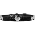 thumbnail image 1 of Dog, Puppy  Pet Designer Croc Collar, "Crystal Heart", 1 of 10