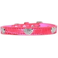 thumbnail image 1 of Dog, Puppy  Pet Designer Croc Collar, "Crystal Heart", 1 of 10