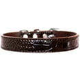 thumbnail image 1 of Dog, Puppy  Pet Designer Croc Collar, "Tulsa Plain 3/4" Wide", 1 of 11