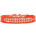 thumbnail image 1 of Dog, Puppy  Pet Designer Croc Collar, "Two Row Clear Crystal Rimsets", 1 of 11