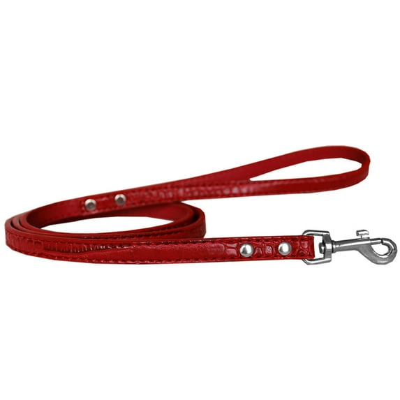 Dog, Puppy Pet Designer Croc Leash Blank, Plain