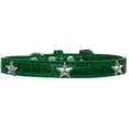 thumbnail image 1 of Dog, Puppy  Pet Designer Croc Widget Collar, "Silver Stars", 1 of 11