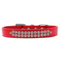 thumbnail image 1 of Dog, Puppy  Pet Fashion Collar, "Two Row Aurora Borealis Crystal Rimsets", 1 of 5
