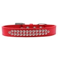 thumbnail image 1 of Dog, Puppy  Pet Fashion Collar, "Two Row Clear Crystal Rimsets", 1 of 8