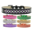 thumbnail image 1 of Dog, Puppy  Pet Ice Cream Collar, "Pearl and Purple Crystal Rimsets Sprinkles", 1 of 9