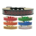 thumbnail image 1 of Dog, Puppy  Pet Ice Cream Collar, "Red Crystal Rimsets Sprinkles", 1 of 9