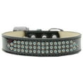 thumbnail image 1 of Mirage Pet Products Three Row AB Crystal Ice Cream Dog Collar, 1 of 2