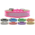 thumbnail image 1 of Dog, Puppy  Pet Ice Cream Collar, "Three Row Clear Crystal Rimsets", 1 of 5