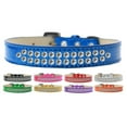 thumbnail image 1 of Dog, Puppy  Pet Ice Cream Collar, "Two Row Clear Crystal Rimsets", 1 of 5