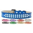 thumbnail image 1 of Dog, Puppy  Pet Ice Cream Collar, "Two Row Pearl Rimsets", 1 of 11