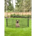 thumbnail interactive-video image 1 of SEGAWE 42-Inch Dog Playpen – 8-Panel Metal Fence For Indoor/Outdoor Use 1 of 1