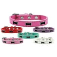thumbnail image 1 of Dog, Puppy  Pet Widget Fashion Collar, "Black Bone", 1 of 8