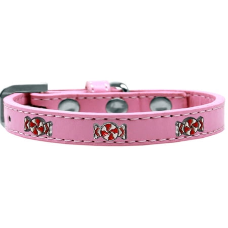 Dog, Puppy Pet Widget Fashion Collar, "Peppermint"