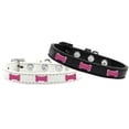 thumbnail image 1 of Dog, Puppy  Pet Widget Fashion Collar, "Pink Bone", 1 of 4