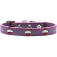thumbnail image 1 of Dog, Puppy  Pet Widget Fashion Collar, "Red Cupcake", 1 of 8