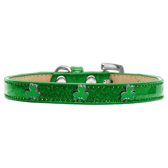Dog, Puppy Pet Widget Ice Cream Collar, "Shamrock"