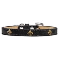 thumbnail image 1 of Dog, Puppy  Pet Widget Ice Cream Collar, "Silver Fleur De Lis", 1 of 11
