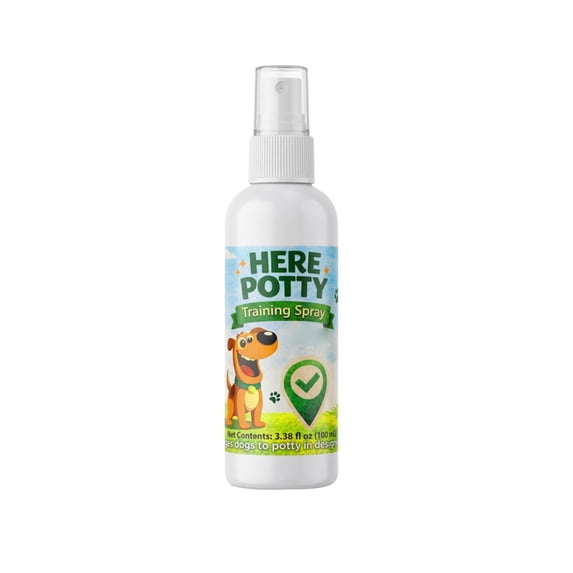 Dog Puppy Potty Training Spray Indoor Outdoor Housebreaking Aid for Elimination Training Stop Unwanted Urination and Defecation