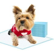 Dog and Puppy Training Pads, Potty Pads, Dog Pads Diapers Leak-Proof 6-Layer Pee Pads with Thicker Materials with Quick-Dry Surface for Potty Training - S Size - 13 x 18 inch for Small Dogs