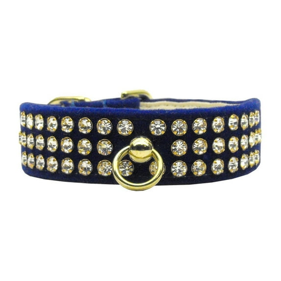 Dog, Puppy and Pet Collar, "#73 Crystal Velvet"