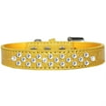 thumbnail image 1 of Dog, Puppy and Pet Designer Croc Collar, "Sprinkles Clear Jewel Rimsets", 1 of 4