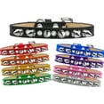 thumbnail image 1 of Dog, Puppy and Pet Ice Cream Collar, "Crystal  Silver Spikes", 1 of 9