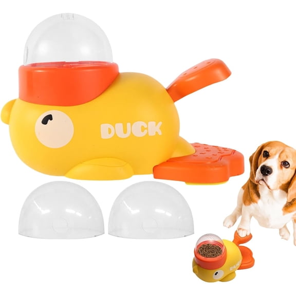 Dog Puzzle Feeder, Slow Feeding Bowl with Treat Dispenser for Pets