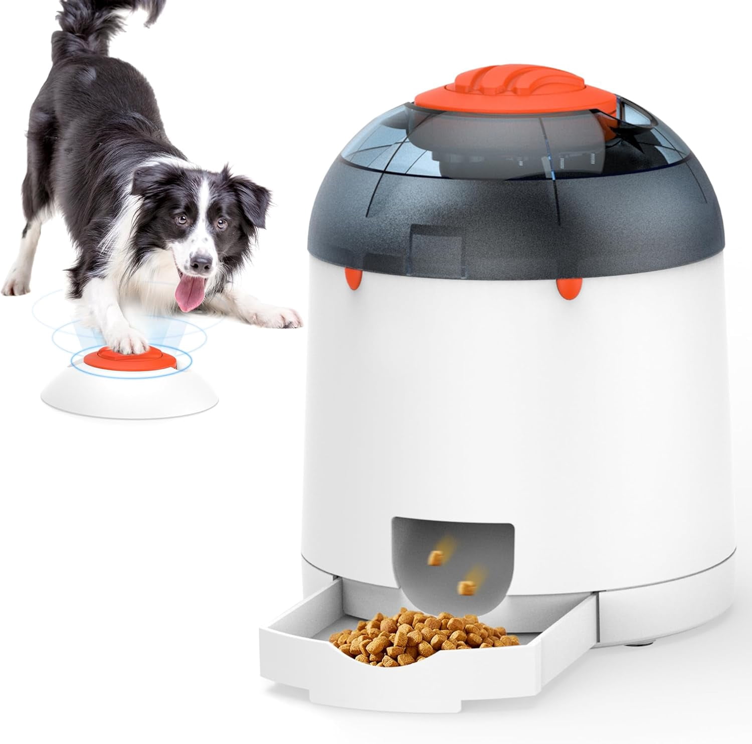 Dog Puzzle Feeder Toy, Interactive IQ Training, Electronic Treat ... - Interactive Dog Feeder