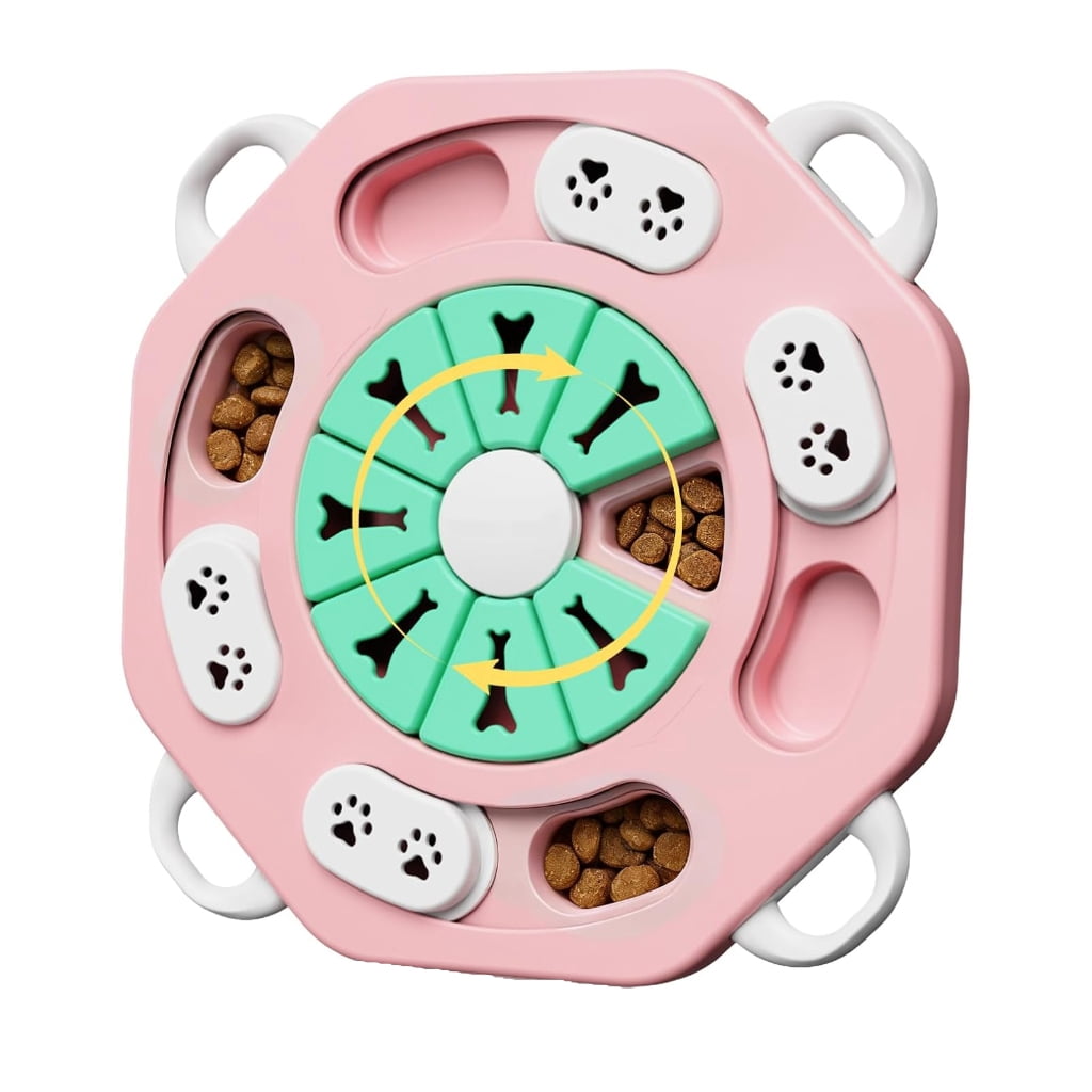 Dog Puzzle Toy Dog Training Boredom Interactively Puzzle Feeding Toy Slow Food Tray Pet Feeding Supply