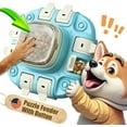 thumbnail image 1 of Dog Puzzle Toy - Puzzle Toys for Dogs 2 Levels, Dog Treat Puzzles Toys for IQ Training & Brain Stimulation, Dog Slow Feeder as Gifts for Puppies, Cats, Dogs, 1 of 7