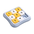 thumbnail image 1 of Dog Puzzle Toy with Number Grid Design, Non-Slip Slow Feeder Bowl for Interactive Training, Mental Enrichment Treat Dispenser for Cats and Dogs, 1 of 4