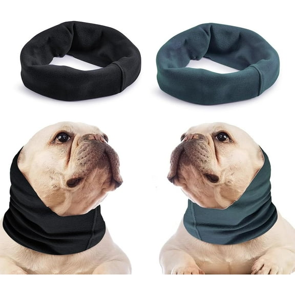 Dog Quiet Ear Covers for Ear Protection, Calming Ear Muffs for Dogs/Cats - Hood for Anxiety Relief/Calming/Warm (s)